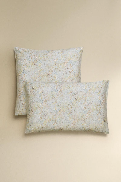 MINI FLORAL SATEEN PILLOWCASE