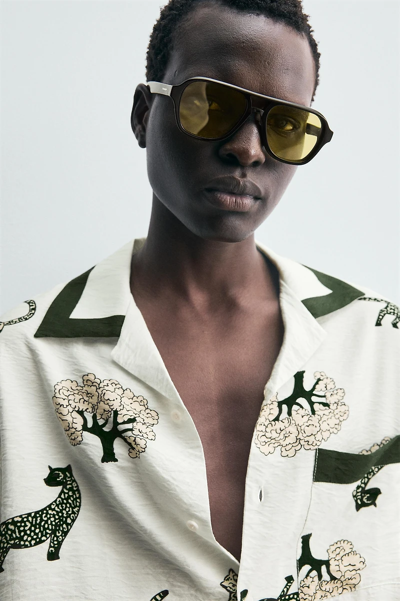 ANIMAL PRINT SHIRT