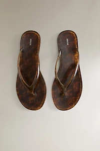FLAT JELLY SANDALS