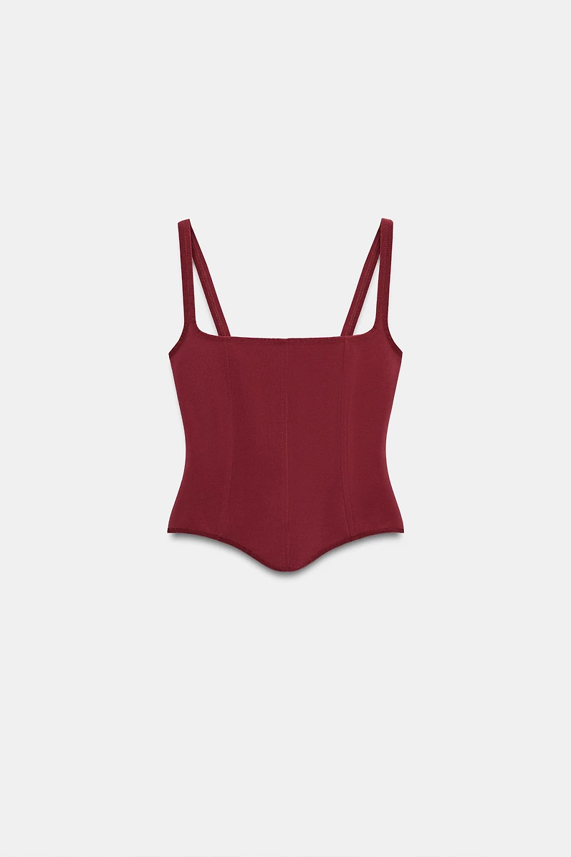 STRETCH CORSET TOP