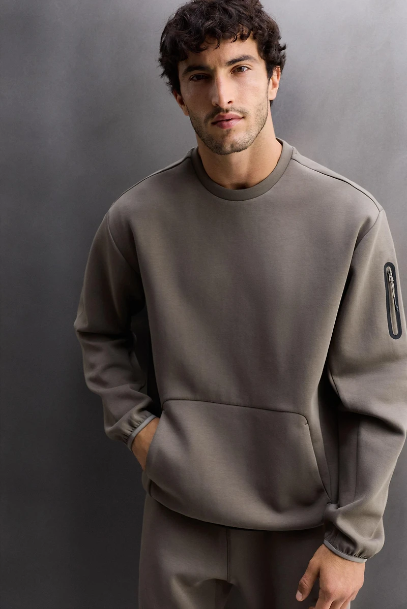 SWEAT TECHNIQUE COL ROND