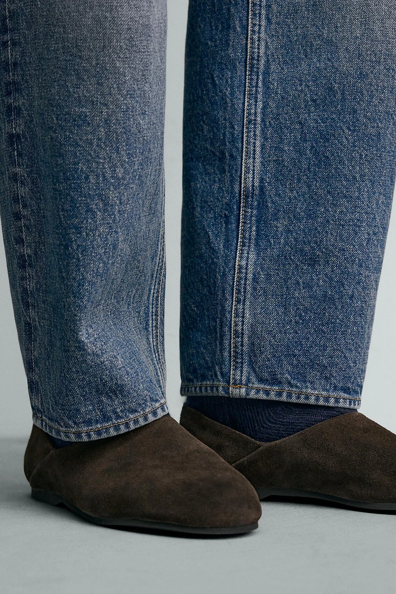 CHAUSSURES EN CUIR SEMELLE VIBRAM® AARON LEVINE X ZARA