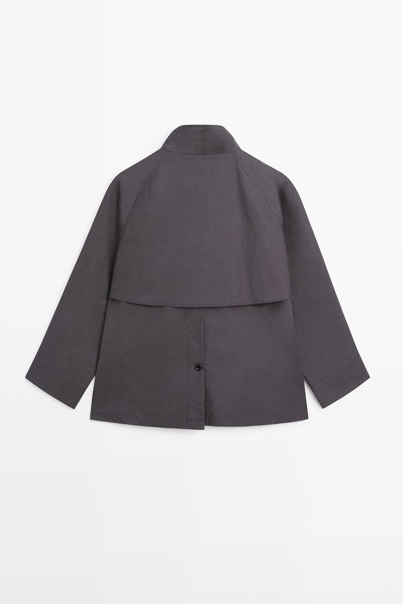 Veste courte en coton