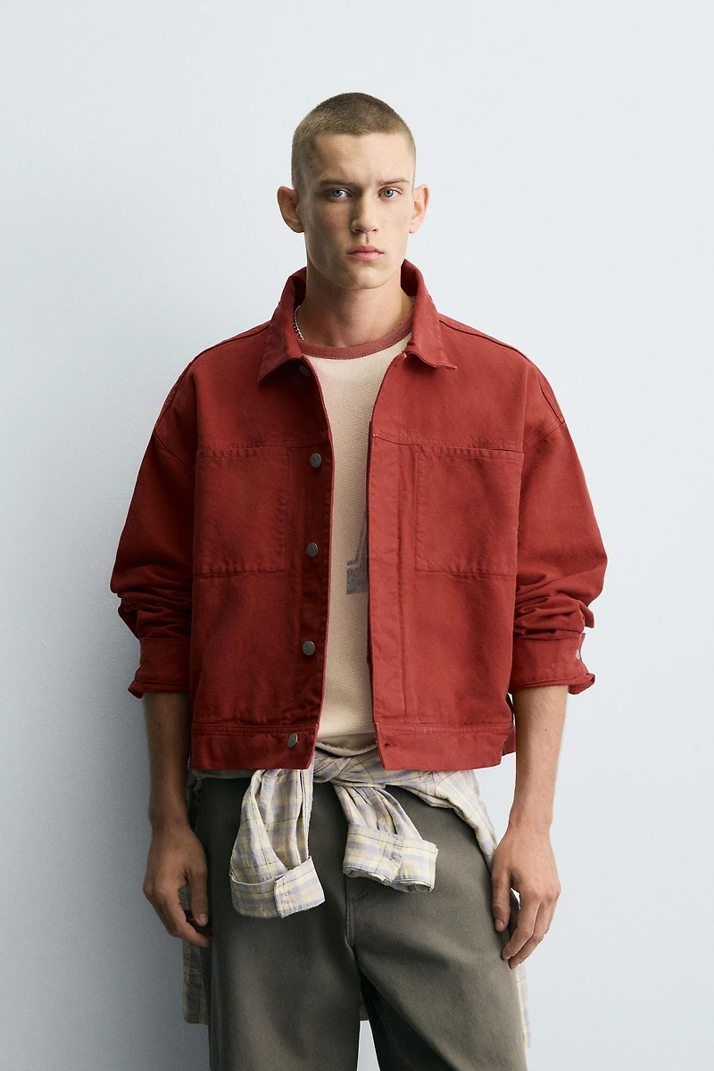 CROPPED FIT JACKET