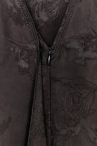 ZW COLLECTION JACQUARD BANDANA DRESS