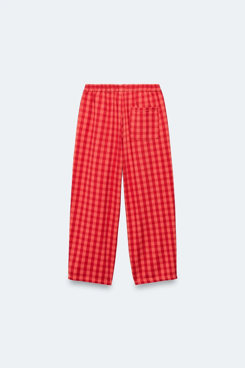 2-14 YEARS / LIMITED EDITION GINGHAM BAGGY PANTS