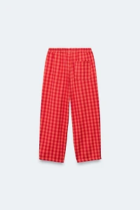 2-14 YEARS / LIMITED EDITION GINGHAM BAGGY PANTS