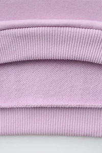 ENSEMBLE DE JOGGING AVEC SWEAT À NŒUD ET LEGGING CÔTELÉ