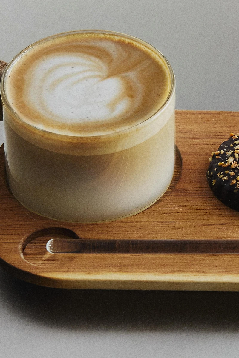 TASSE BOROSILICATE AVEC PLATEAU