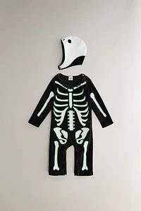 CHILDREN'S SKELETON HALLOWEEN COSTUME