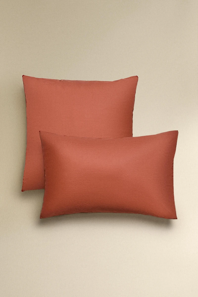 PERCALE COTTON PILLOWCASE (500 THREAD COUNT)