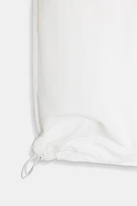 PANTALON EN NYLON À TAILLE SUPERPOSÉE
