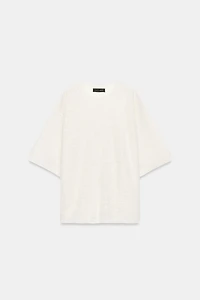 OVERSIZED TEXTURED KNIT TOP
