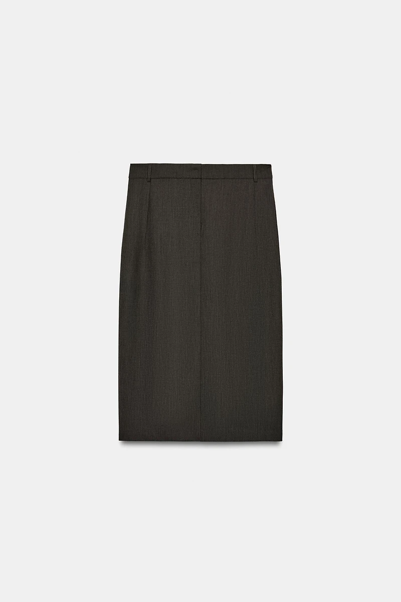 ZW COLLECTION STRAIGHT MIDI SKIRT