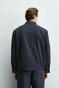 PLAID REGULAR FIT JACKET