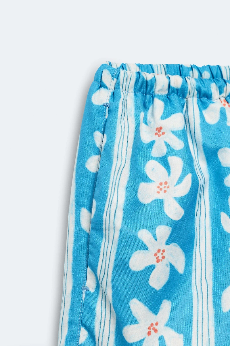 2-14 YEARS / LIMITED EDITION FLORAL PRINT SWIM SHORTS