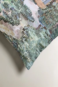 PROVENCAL HOUSE THROW PILLOW COVER