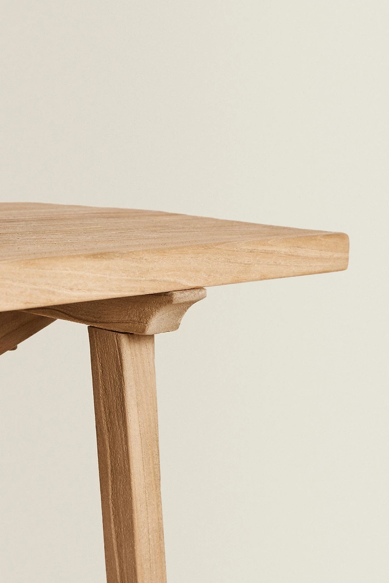 CONSOLE EN BOIS ORME