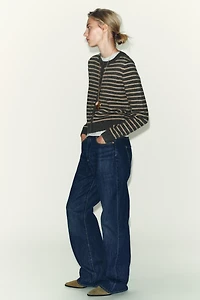 STRIPED CARDIGAN