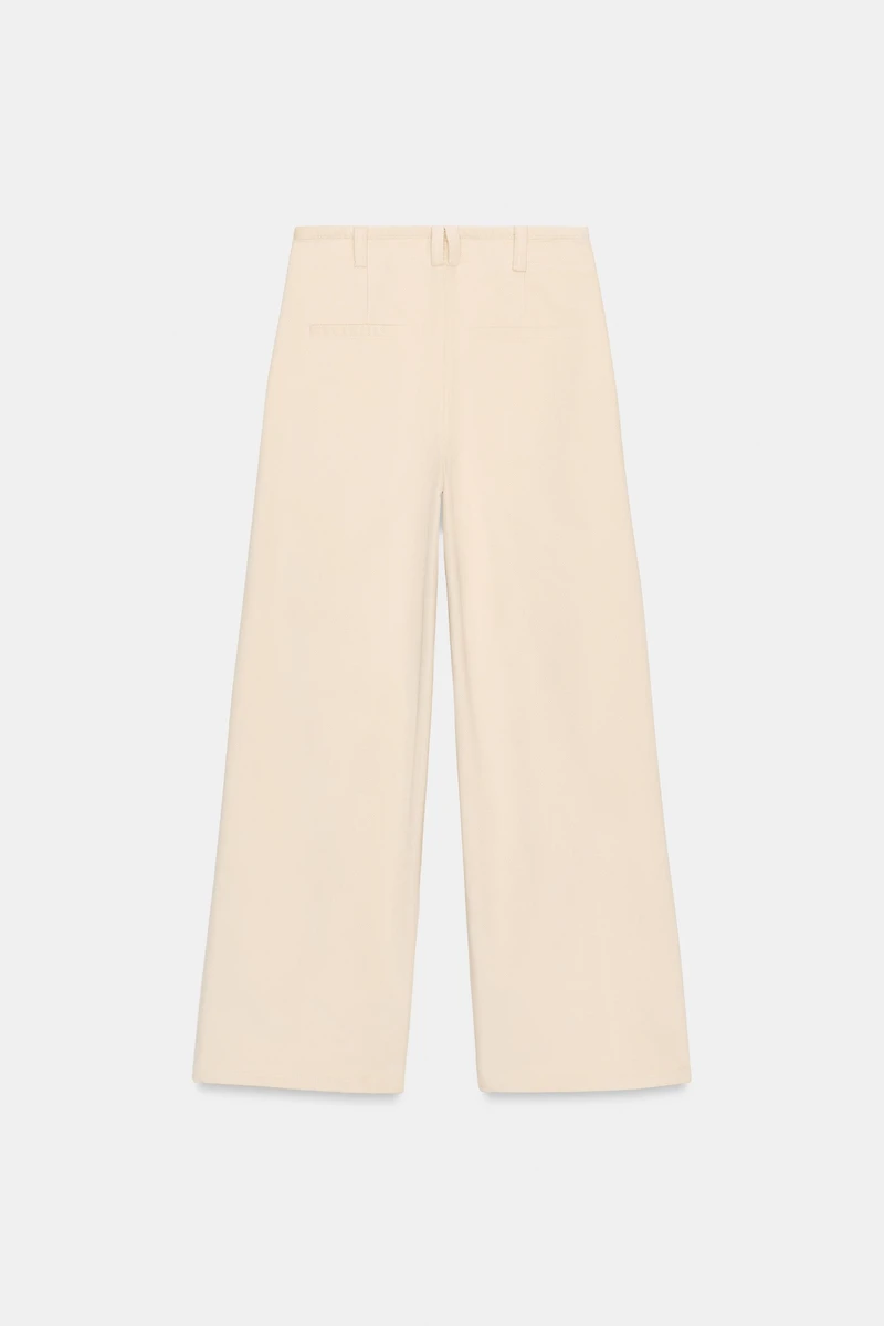 CORDUROY STRAIGHT LEG PANTS