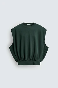 PIQUÉ TEXTURE INTERLOCK VEST