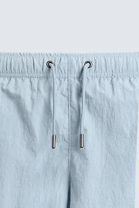 MAILLOT DE BAIN MI-LONG À RAYURES