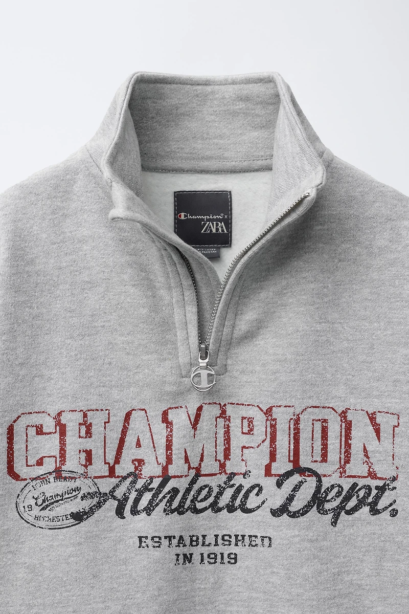 CHAMPION ® X ZARA TEXT SWEATSHIRT