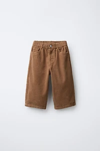 BENSIMON ® X ZARA STRAIGHT CORDUROY PANTS