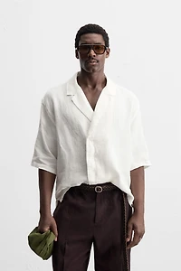 CHEMISE KIMONO 100 % LIN