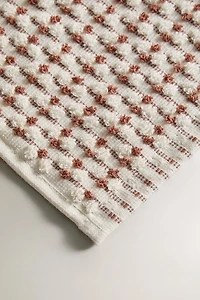 SERVIETTE DE BAIN COTON TEXTURÉE