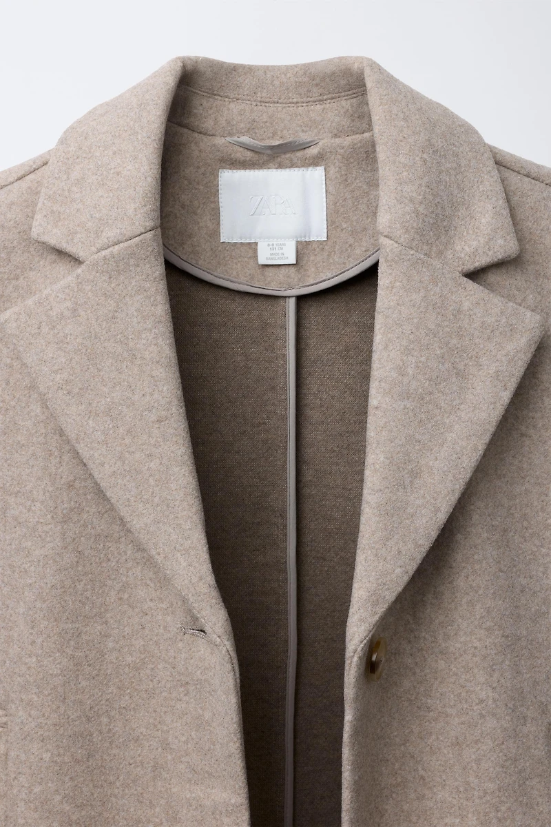 MANTEAU DRAP BASIQUE