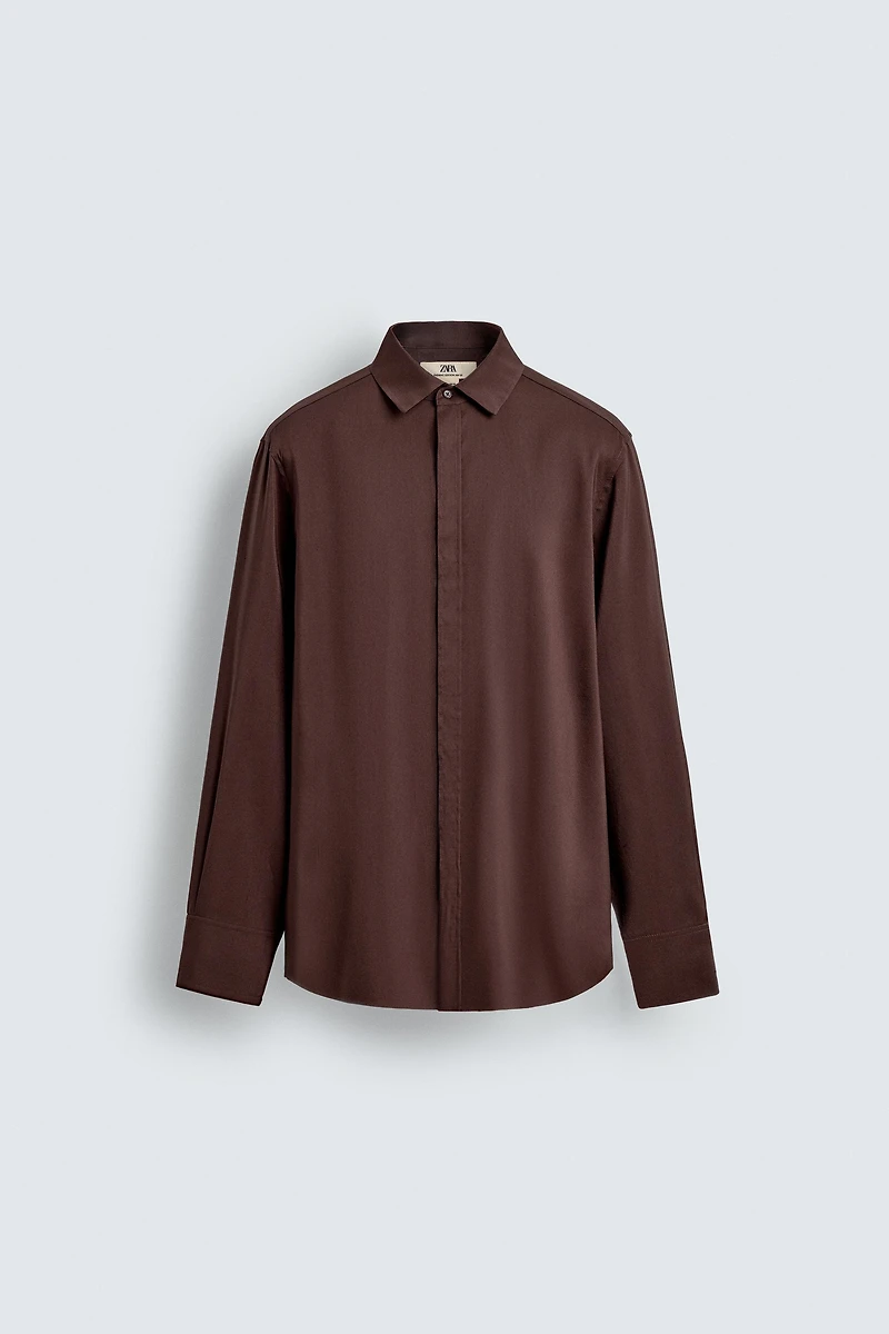 RELAXED FIT 100% SILK LIMITED EDITION SHIRT