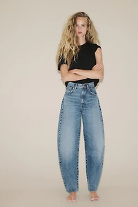 JEAN BARREL TRF TAILLE HAUTE