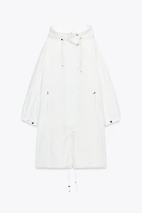 OVERSIZED MULTI-POSITION HOODIE PARKA ZW COLLECTION