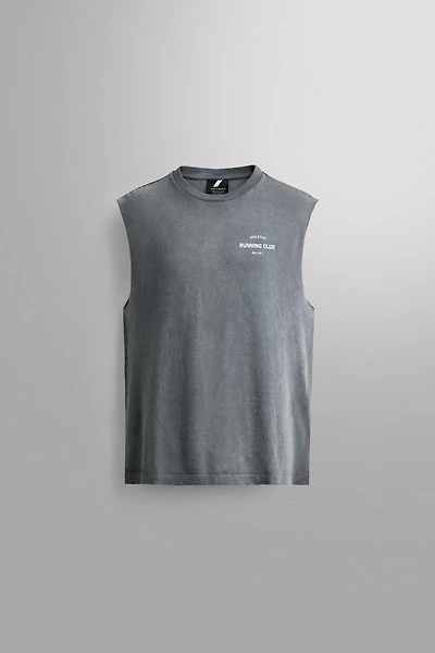 COTTON RUNNING TANK TOP