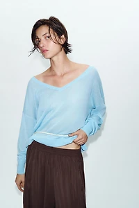 PANTALON BOUFFANT À TAILLE ÉLASTIQUE