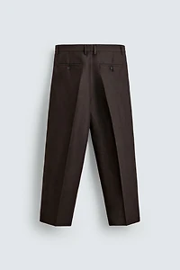 100% LINEN SUIT PANTS