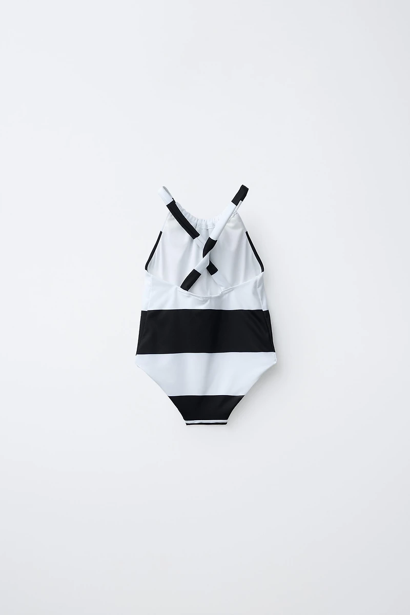 2-6 YEARS / STRIPED SWIMSUIT