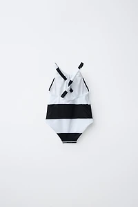 2-6 YEARS / STRIPED SWIMSUIT