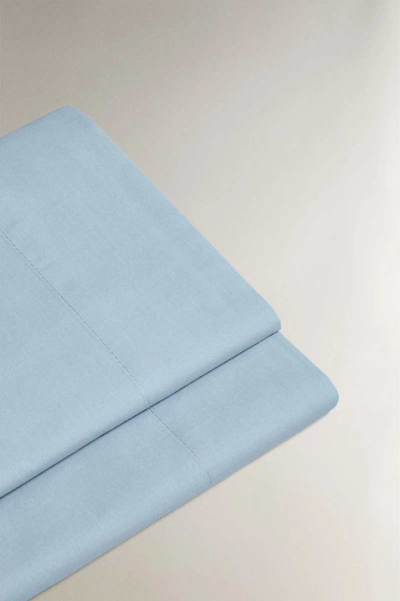 PERCALE COTTON FLAT SHEET ( THREAD COUNT