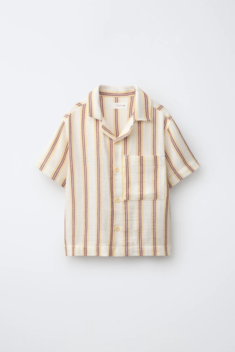 RUSTIC STRIPED SHIRT