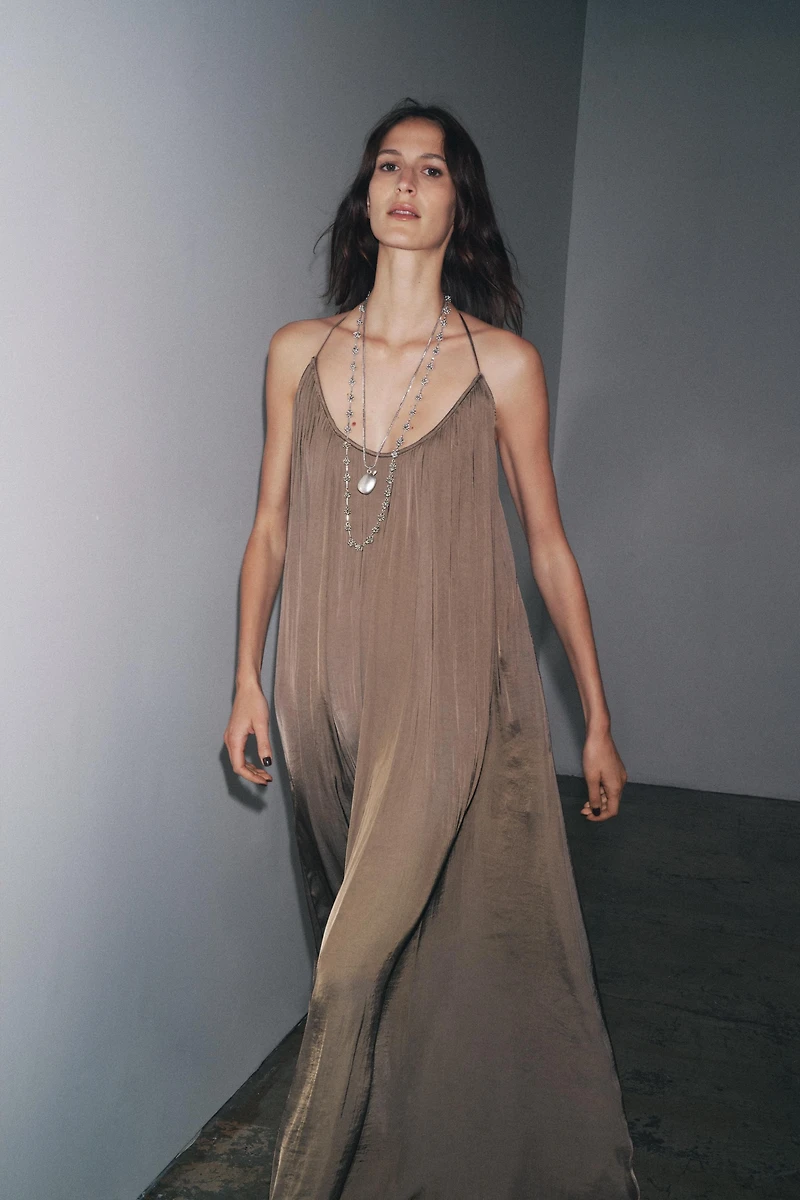 ZW COLLECTION SATIN MAXI DRESS