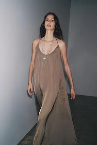 ZW COLLECTION SATIN MAXI DRESS