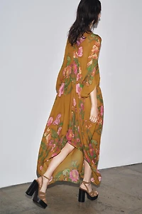 ZW COLLECTION FLORAL OVERSIZE DRESS