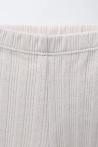 THREE-PACK RIBBED LEGGINGS