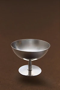 SHINY METAL ICE-CREAM CUP