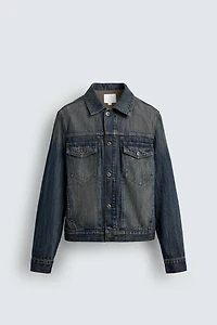 CROPPED FIT DENIM JACKET