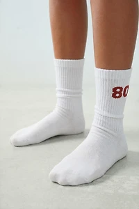 TWO-PACK OF NUMBERED TALL SOCKS