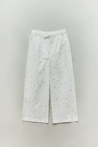 FLORAL PANTS
