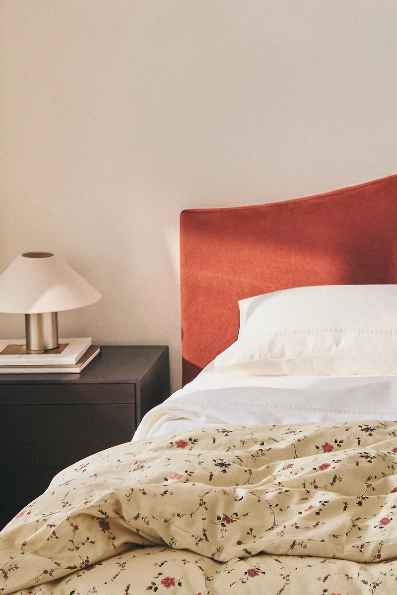 HOUSSE DE COUETTE COTON LIN FLEURS | KATHARINE POLE
